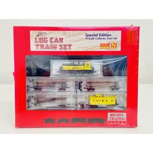Micro Trains N Chehalis Western Log Car Special Ed Train Set MTL-99301010 Sealed